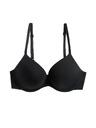 Marks & Spencer Láthatatlan Body Invisibles™ dekoltázs push-up melltartó kötöttel, (A–E) Marks & Spencer fekete