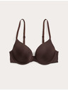 Marks & Spencer Láthatatlan Body Invisibles™ dekoltázs push-up melltartó kötöttel, (A–E) Marks & Spencer barna