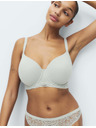 Marks & Spencer Sima Body Soft™ melltartó csontokkal és teli kosarakkal, méret F–H Marks & Spencer zöld