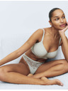 Marks & Spencer Sima Body Soft™ melltartó csontokkal és teli kosarakkal, méret F–H Marks & Spencer zöld