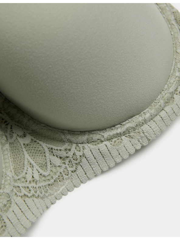 Marks & Spencer Sima Body Soft™ melltartó csontokkal és teli kosarakkal, méret F–H Marks & Spencer zöld