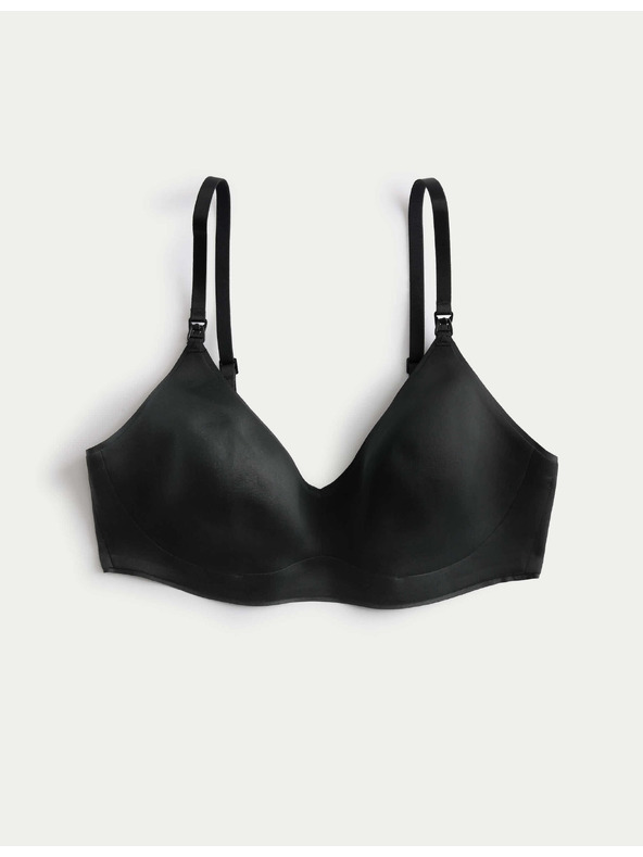 Marks & Spencer Terhes láthatatlan Body Invisibles™ szoptatós melltartó merevítő nélkül (A–H) Marks & Spencer fekete