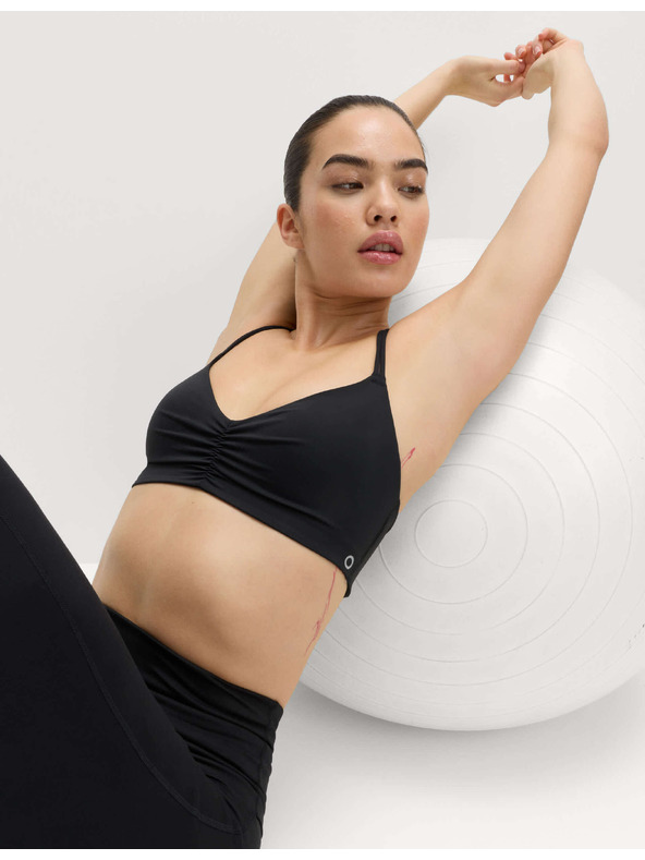 Marks & Spencer Rövidített sportmelltartó háromszög merevítő nélkül Marks & Spencer fekete