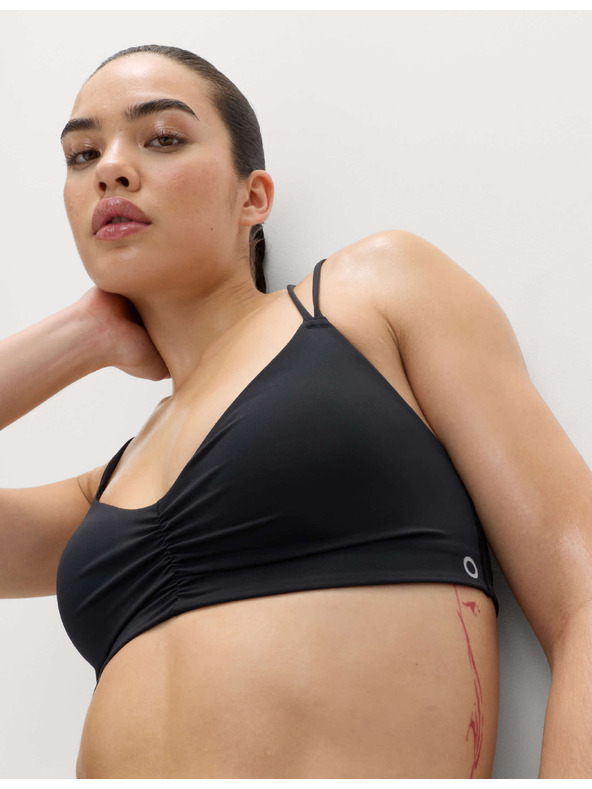 Marks & Spencer Rövidített sportmelltartó háromszög merevítő nélkül Marks & Spencer fekete
