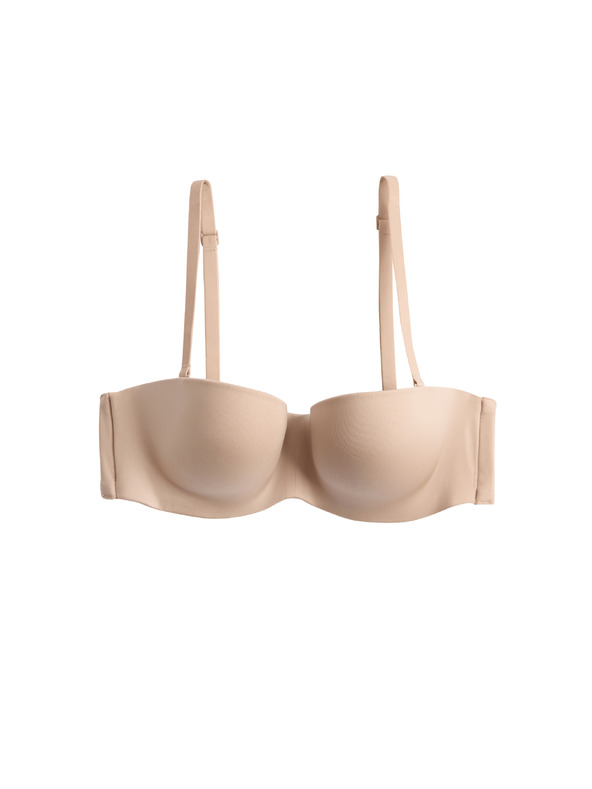 Marks & Spencer Láthatatlan Body Invisibles™ melltartó pánt nélkül merevítővel, méret A–E Marks & Spencer bézs
