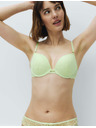 Marks & Spencer Csipkés push-up dekoltázs melltartó Ida merevítővel (A–E) Marks & Spencer zöld