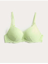 Marks & Spencer Csipkés push-up dekoltázs melltartó Ida merevítővel (A–E) Marks & Spencer zöld