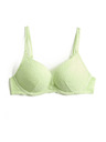 Marks & Spencer Csipkés push-up dekoltázs melltartó Ida merevítővel (A–E) Marks & Spencer zöld