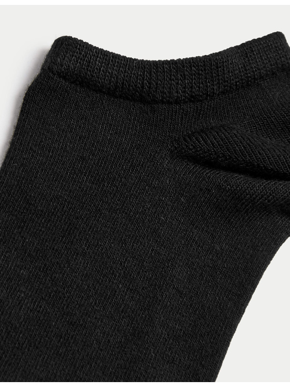 Marks & Spencer 5 pár alacsony zokni Sumptuously Soft™ Marks & Spencer fekete