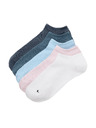 Marks & Spencer Rövid edzőzokni Trainer Liners™ mikroszálas anyagból, 5 darab Marks & Spencer rózsaszín