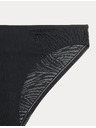 Marks & Spencer 3 darabos Invisibles™ csipkés brazil fehérnemű készlet Marks & Spencer fekete