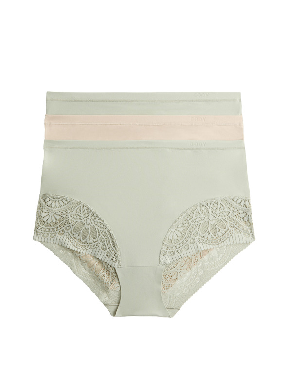 Marks & Spencer Body Soft™ derékalsó, 3 db-os szett Marks & Spencer zöld