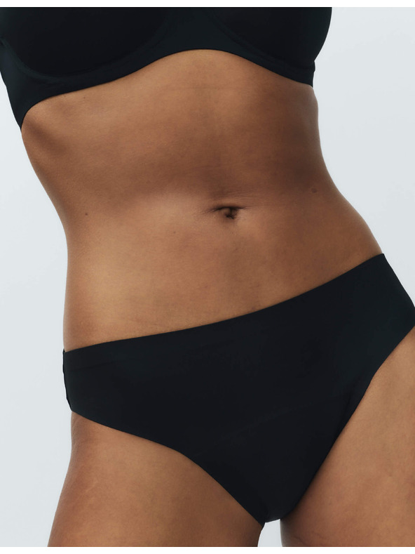 Marks & Spencer 3 db-os szett bikini menstruációs bugyik láthatatlan szegéllyel Marks & Spencer fekete
