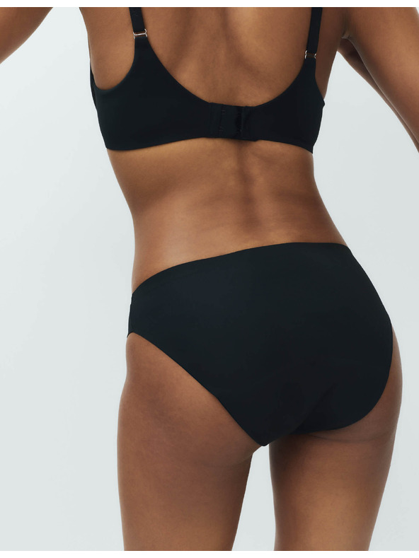 Marks & Spencer 3 db-os szett bikini menstruációs bugyik láthatatlan szegéllyel Marks & Spencer fekete