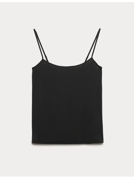 Marks & Spencer Selyem-hatású láthatatlan Body Invisibles™ top Flexifit™ technológiával Marks & Spencer fekete