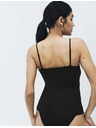 Marks & Spencer Selyem-hatású láthatatlan Body Invisibles™ top Flexifit™ technológiával Marks & Spencer fekete