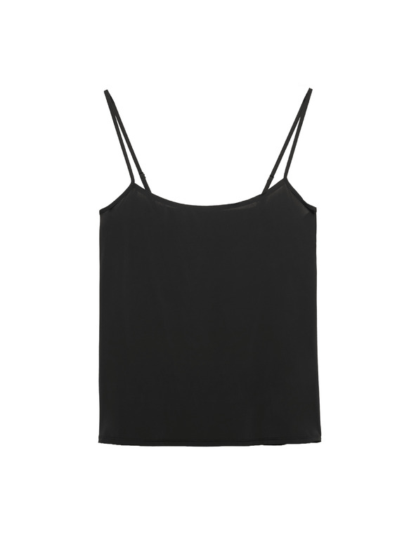 Marks & Spencer Selyem-hatású láthatatlan Body Invisibles™ top Flexifit™ technológiával Marks & Spencer fekete