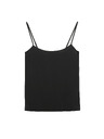 Marks & Spencer Selyem-hatású láthatatlan Body Invisibles™ top Flexifit™ technológiával Marks & Spencer fekete