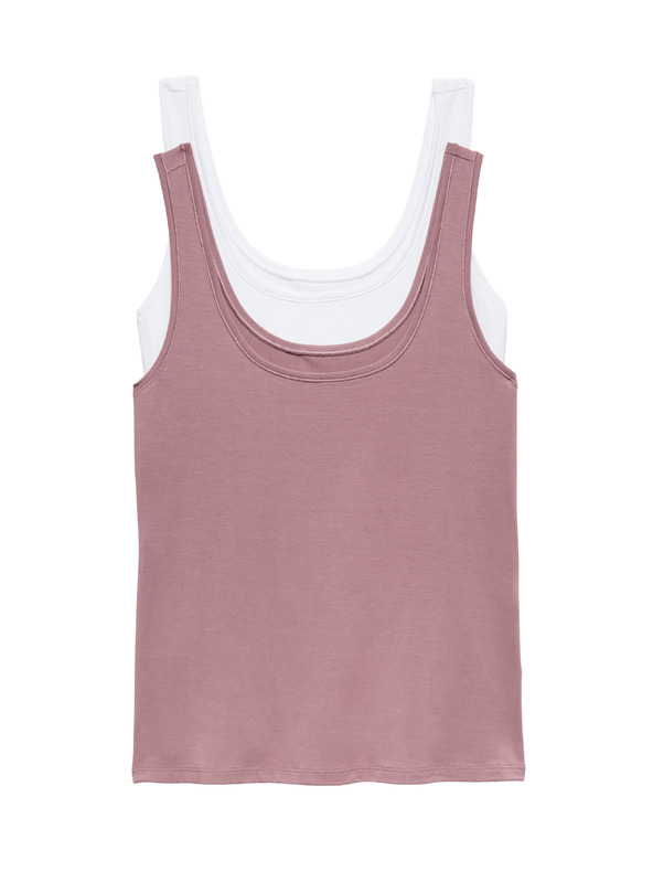 Marks & Spencer 2 db Flexifit™ top magas modál tartalommal Marks & Spencer rózsaszín