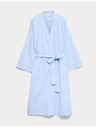 Marks & Spencer Chambray pléd tiszta pamutból Marks & Spencer kék