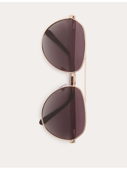 Marks & Spencer Fém polarizált napszemüveg Aviator stílusban Marks & Spencer arany
