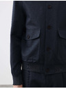 Marks & Spencer Bomber pamut keverékből Marks & Spencer kék