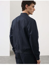 Marks & Spencer Bomber pamut keverékből Marks & Spencer kék