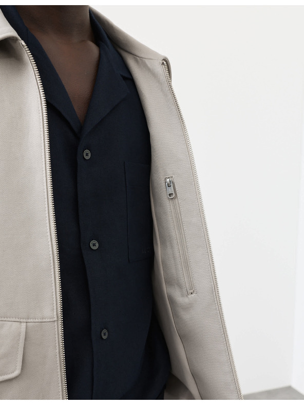 Marks & Spencer Harrington típusú kabát, magas pamuttartalommal Marks & Spencer szürke