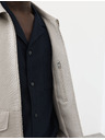 Marks & Spencer Harrington típusú kabát, magas pamuttartalommal Marks & Spencer szürke