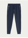 Marks & Spencer Magas pamuttartalommal rendelkező jogging nadrág mandzettákkal, normál fazon Marks & Spencer tengerészeti kék