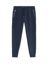 Marks & Spencer Magas pamuttartalommal rendelkező jogging nadrág mandzettákkal, normál fazon Marks & Spencer tengerészeti kék