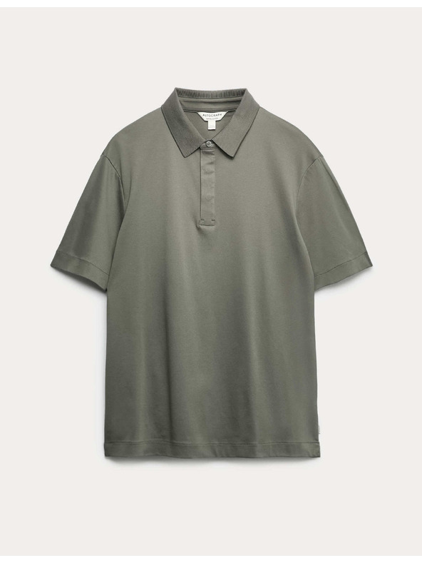 Marks & Spencer Pólóing tiszta Supima® pamutból Marks & Spencer zöld