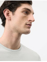 Marks & Spencer Prémium pamut szűk szabású póló Marks & Spencer ezüst