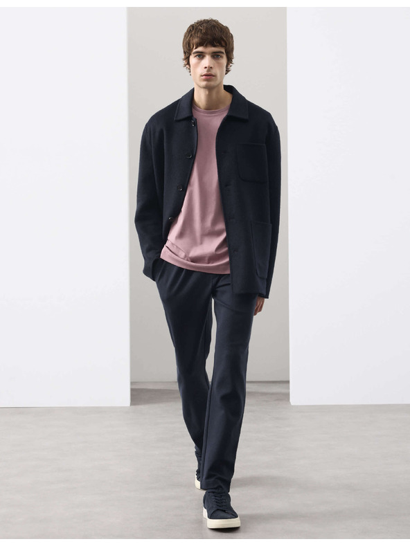 Marks & Spencer Prémium pamut szűk szabású póló Marks & Spencer rózsaszín