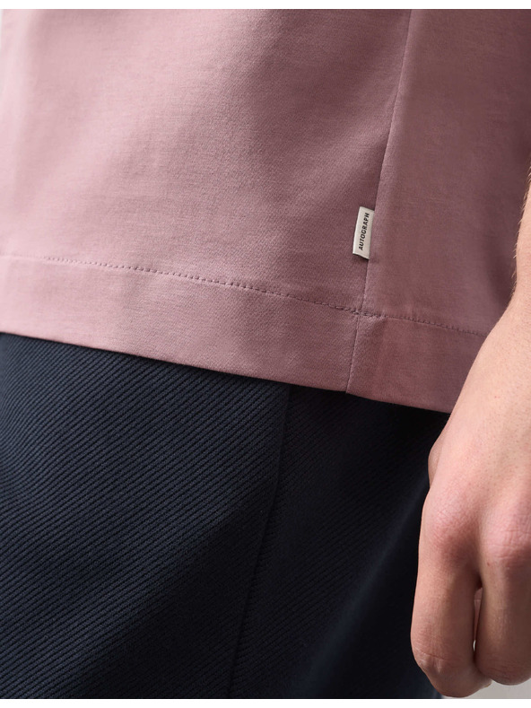 Marks & Spencer Prémium pamut szűk szabású póló Marks & Spencer rózsaszín