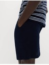 Marks & Spencer Csíkos 100% pamut pizsama szett Marks & Spencer tengerkék