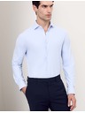 Marks & Spencer Stretch funkcionális ing Fitted Marks & Spencer kék