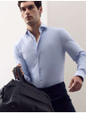 Marks & Spencer Stretch funkcionális ing Fitted Marks & Spencer kék