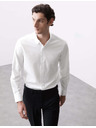 Marks & Spencer Stretch pamut ing klasszikus szabásmintában 360 Flex™ technológiával Marks & Spencer fehér