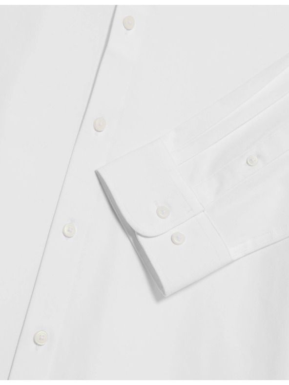 Marks & Spencer Stretch pamut ing klasszikus szabásmintában 360 Flex™ technológiával Marks & Spencer fehér