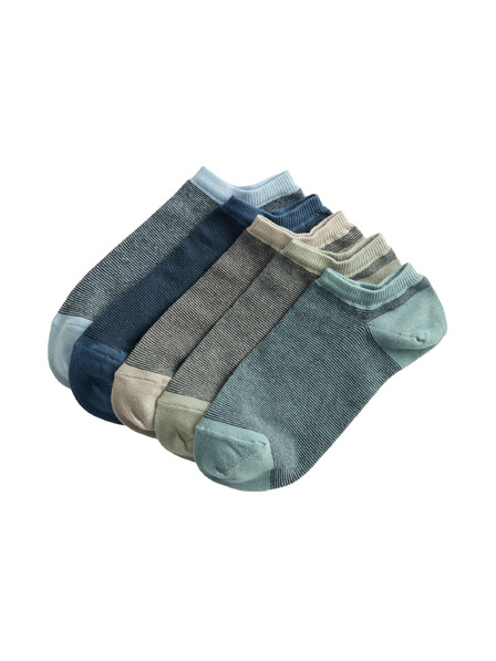 Marks & Spencer Sport Trainer Liners™ zokni Cool & Fresh™ technológiával és magas pamut tartalommal, 5 pár szett Marks & Spencer többszínű