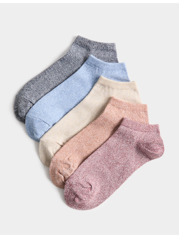 Marks & Spencer Trainer Liners™ zokni Cool & Fresh™ technológiával, 5 pár csomagolásban Marks & Spencer többszínű