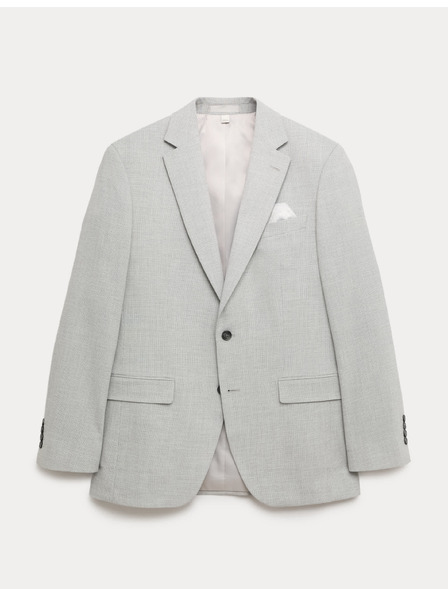 Marks & Spencer Rugalmas öltöny dzseki enyhén kötött fazonnal Marks & Spencer szürke