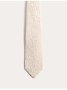 Marks & Spencer Textúrázott linen nyakkendő magas linen tartalommal Marks & Spencer bézs