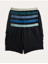 Marks & Spencer 5 darabos jersey anyagú tiszta pamut boxer alsónadrág Cool & Fresh™ technológiával, Marks & Spencer fekete