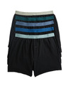 Marks & Spencer 5 darabos jersey anyagú tiszta pamut boxer alsónadrág Cool & Fresh™ technológiával, Marks & Spencer fekete