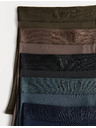 Marks & Spencer 5 darabos csomag csípő magasságú női bugyi Microskin Marks & Spencer többszínű