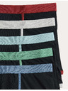 Marks & Spencer Stretch pamutboxer rövidnadrág Cool & Fresh™ technológiával, 5 darabos szett Marks & Spencer fekete