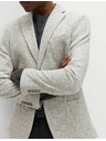 Marks & Spencer Stretch blazer szorosan illeszkedő szabásban textúrával Marks & Spencer szürke
