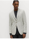 Marks & Spencer Stretch blazer szorosan illeszkedő szabásban textúrával Marks & Spencer szürke
